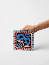 Load image into Gallery viewer, Bloom Nouveau Square | Blue