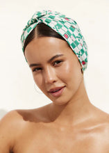 Load image into Gallery viewer, AMELIE Shower Cap | Green Check