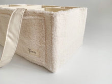 Load image into Gallery viewer, Nappy Caddy Organiser - Teddy | Bone Handles