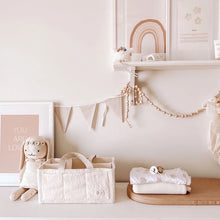 Load image into Gallery viewer, Nappy Caddy Organiser - Teddy | Bone Handles
