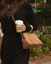 Load image into Gallery viewer, Nicole Suedette Handbag | Honey