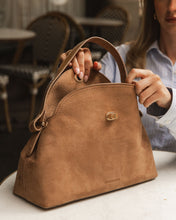 Load image into Gallery viewer, Nicole Suedette Handbag | Honey