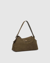 Load image into Gallery viewer, Nicole Suedette Handbag | Olive