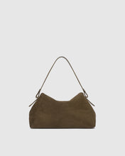 Load image into Gallery viewer, Nicole Suedette Handbag | Olive
