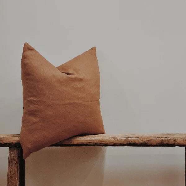 Linen Cushion | Clay