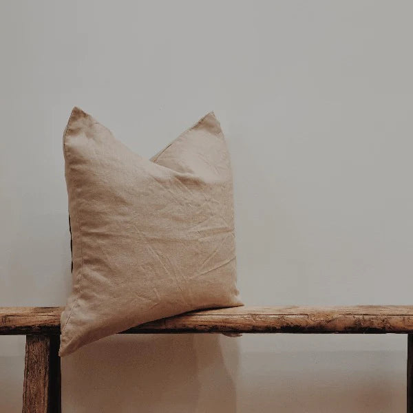 Linen Cushion | Chestnut