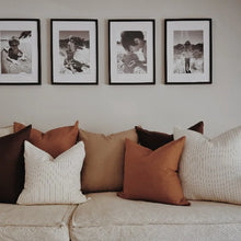 Load image into Gallery viewer, Linen Cushion | Chestnut
