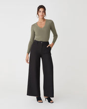Load image into Gallery viewer, Vicky V-neck Knit | Olive Leaf