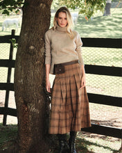 Load image into Gallery viewer, Jada Notch Hem Turtleneck Knit | Oat Marle