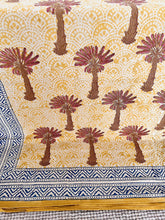 Load image into Gallery viewer, Block Printed Cotton Tablecloth 

