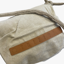 Load image into Gallery viewer, Corduroy Crossbody Bag | Beige