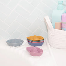 Load image into Gallery viewer, 6pk Silicone Origami Bath Boats