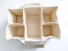 Load image into Gallery viewer, Nappy Caddy Organiser - Teddy | Bone Handles