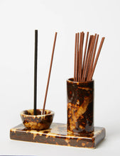 Load image into Gallery viewer, Gentle Habits Ceramic Incense Caddy | Chocolate