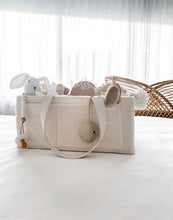 Load image into Gallery viewer, Nappy Caddy Organiser - Teddy | Bone Handles
