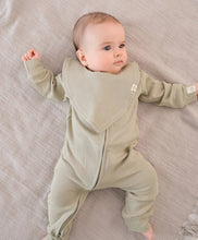 Load image into Gallery viewer, Organic Cotton Waffle Growsuit | Sage Green