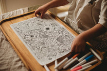 Load image into Gallery viewer, Silicone Colouring Mat | Australian Flora and Fauna