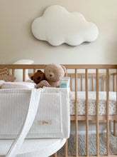 Load image into Gallery viewer, Nappy Caddy Organiser - Cord | White