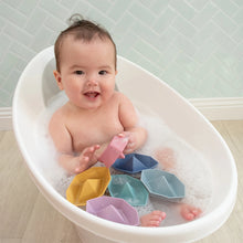 Load image into Gallery viewer, 6pk Silicone Origami Bath Boats