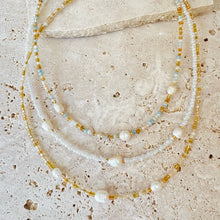 Load image into Gallery viewer, Exhale Necklace or Bracelet | Pebbly Beach Gold