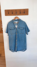 Load image into Gallery viewer, Lexi Denim Mini Dress | Light Blue