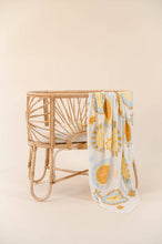 Load image into Gallery viewer, Organic Muslin Swaddle - Sunny Day (Limited Edition)