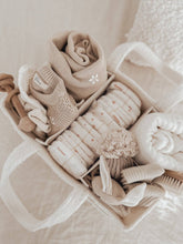Load image into Gallery viewer, NAPPY CADDY ORGANISER - ALL TEDDY | SNOW