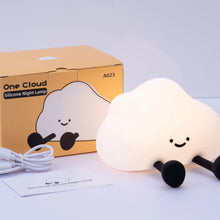 Load image into Gallery viewer, LED Night Light USB Rechargeable Touch Control Bedtime Lamp - Cloud