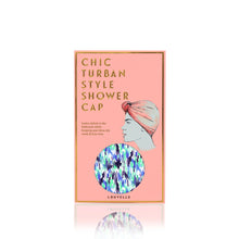 Load image into Gallery viewer, Dahlia Shower Cap | Resort Blu