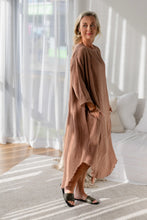 Load image into Gallery viewer, The Malle Linen Dress - Clay