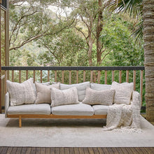 Load image into Gallery viewer, Wabi Cushion 40x60cm - 100% Recycled Linen, Natural