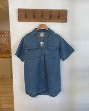 Load image into Gallery viewer, Lexi Denim Mini Dress | Light Blue