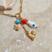 Load image into Gallery viewer, Unserious Charm Tassel Necklace