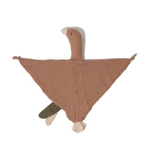 Load image into Gallery viewer, Goose Comforter Baby Security Blanket | Nutmeg