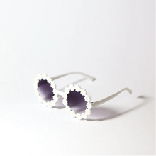 Load image into Gallery viewer, Kids Flower Power Shades | White