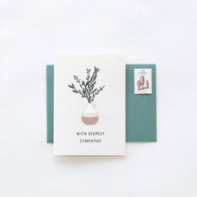 Load image into Gallery viewer, Deepest Sympathy Branches Greeting Card