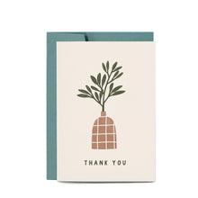 Load image into Gallery viewer, Thank You Vase Greeting Card