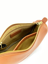 Load image into Gallery viewer, Moon Leather Crossbody Bag | Tan