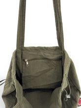Load image into Gallery viewer, Natural Market Tote Bag | Khaki