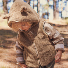 Load image into Gallery viewer, Sherpa Vest | Mocha