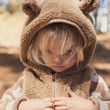 Load image into Gallery viewer, Sherpa Vest | Mocha