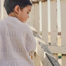 Load image into Gallery viewer, Rainbow Decorative Knit Jumper | Oatmeal Rainbow