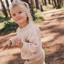 Load image into Gallery viewer, Rainbow Decorative Knit Jumper | Pearl Rainbow