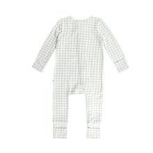 Load image into Gallery viewer, Day or Night Onesie | Sage Gingham