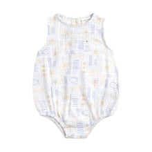 Load image into Gallery viewer, Sleeveless Woven Printed Romper | Salty Shores