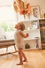 Load image into Gallery viewer, Sleeveless Woven Printed Romper | Salty Shores