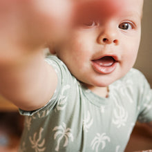 Load image into Gallery viewer, Comfy Bodysuit Short Sleeve | Palm Tree