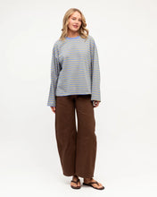 Load image into Gallery viewer, Remy Stripe Duo Tee | Blue/Sage
