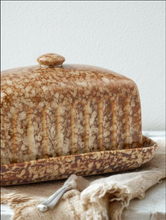 Load image into Gallery viewer, Studio Ceramic Butter Dish - Cocoa