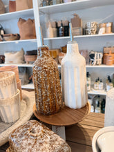 Load image into Gallery viewer, Studio Ceramic Oil Bottle - Cocoa